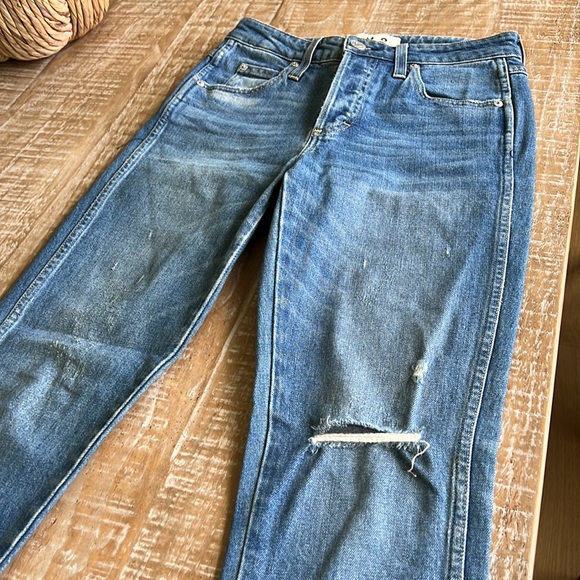 AMO - Babe Dive Bar Destroy Jeans - Size 26 - Picture 4 of 8